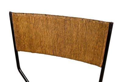 Arthur Umanoff American Mid Century Slatted Wooden Bar Stools