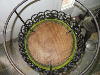 Arthur Umanoff Wonderful Pair of Arthur Umanoff Wrought Iron Stools Benches Mid Century Modern