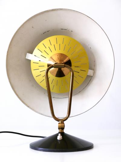 Articulated Large Mid Century Modern Table Lamp or Wall Sconce Witch Hut 1950s