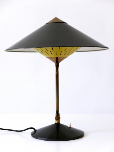 Articulated Large Mid Century Modern Table Lamp or Wall Sconce Witch Hut 1950s