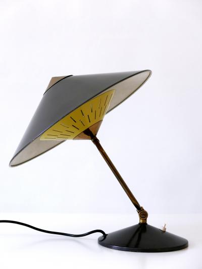 Articulated Large Mid Century Modern Table Lamp or Wall Sconce Witch Hut 1950s