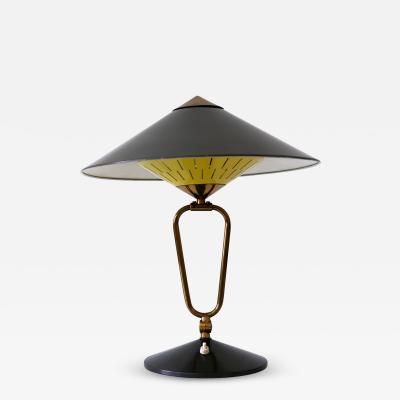 Articulated Large Mid Century Modern Table Lamp or Wall Sconce Witch Hut 1950s