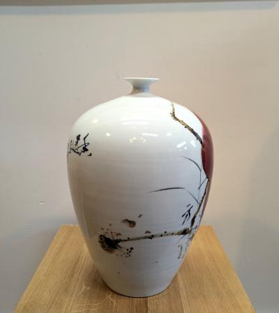 Artisan Porcelain Vase