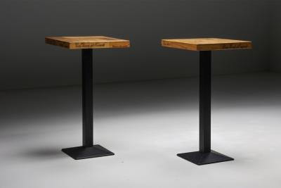 Artisan Tables Hautes Travail Belge Early 2000s