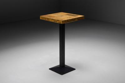 Artisan Tables Hautes Travail Belge Early 2000s