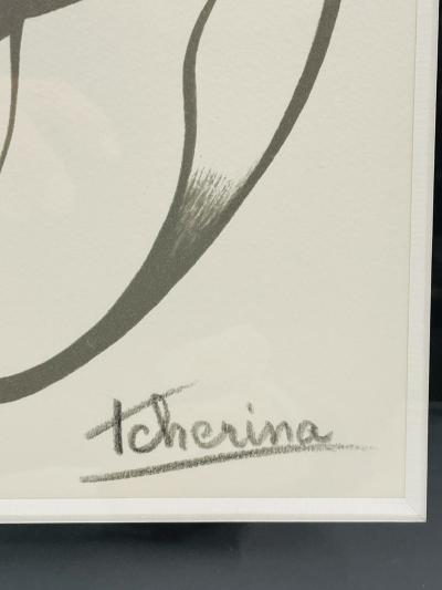 Artist Proof Lithograph by Ludmilla Tcherina Titles Europe A Coeur 