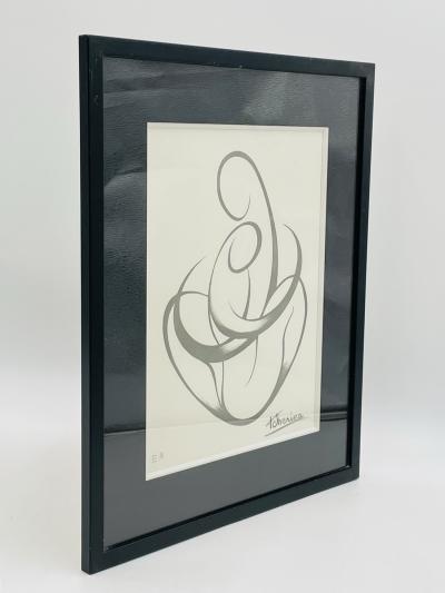 Artist Proof Lithograph by Ludmilla Tcherina Titles Europe A Coeur 