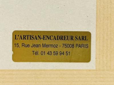 Artist Proof Lithograph by Ludmilla Tcherina Titles Europe A Coeur 