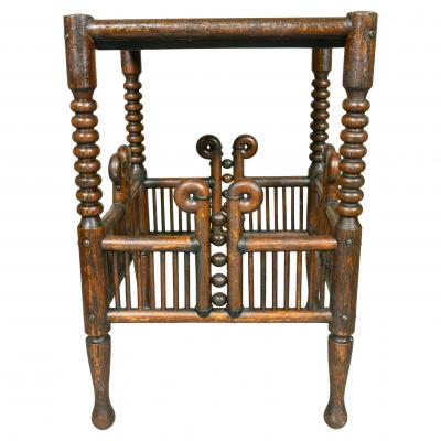 Arts And Crafts Oak Side Table