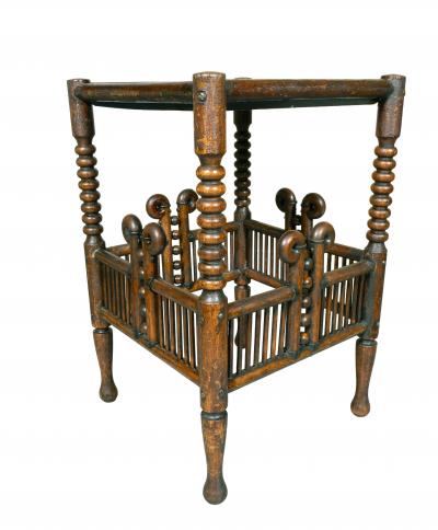 Arts And Crafts Oak Side Table