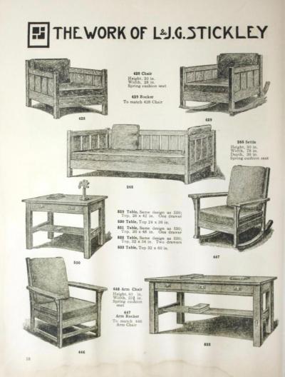 Arts Crafts Antique L J G Stickley Oak Library Table no 531