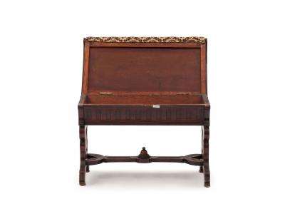 Arts Crafts Beechwood Flip Top Bench