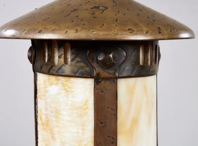 Arts Crafts Copper Pendant Light