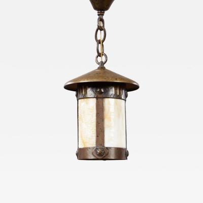 Arts Crafts Copper Pendant Light