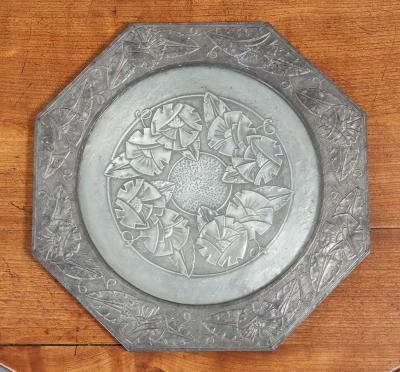 Arts Crafts Octagonal Wall Tray
