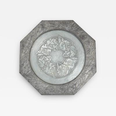 Arts Crafts Octagonal Wall Tray