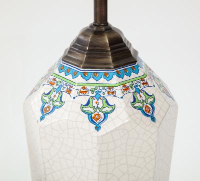 Arts Crafts Porcelain Lamps