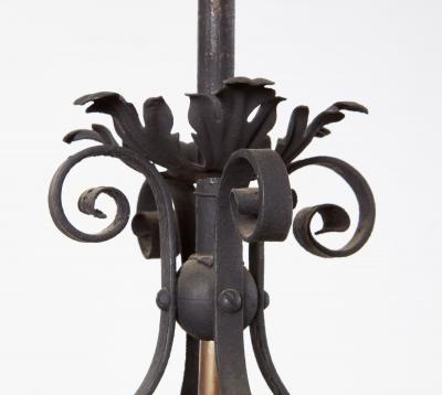 Arts Crafts Stained Glass Hanging Lantern