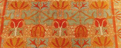 Arts and Crafts Donegal Rug by C F A Voysey