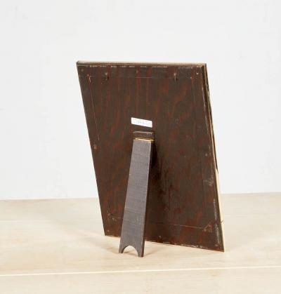 Arts and Crafts Hammered Brass Picture Frame