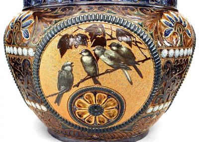 Arts and Crafts Royal Doulton Lambeth Pot