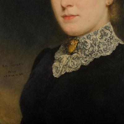 Artur Ferraris Artur Ferraris Hungary 1856 1936 40 Seated Lady