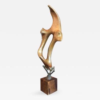 Arturo Di Modica Abstract Bronze Sculpture by Arturo Di Modica