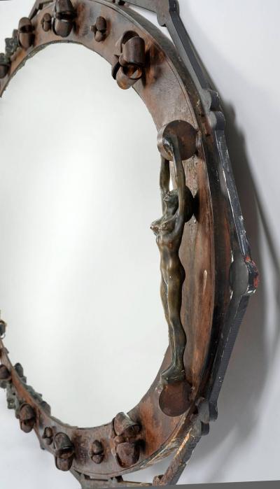 Arturo Di Modica Massive and Unique Arturo Di Modica Mirror One of a Kind