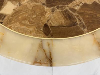 Arturo Pani Mid Century Onyx Coffee Table by Arturo Pani Mullers Of Mexico 1960s