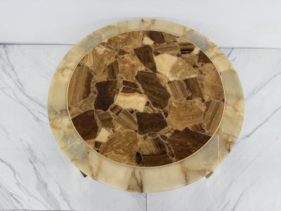 Arturo Pani Mid Century Onyx Coffee Table by Arturo Pani Mullers Of Mexico 1960s