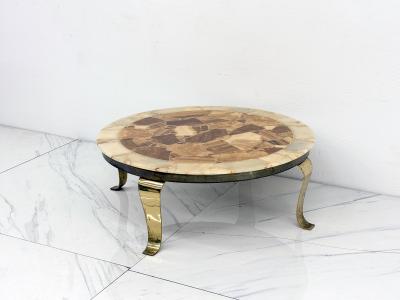 Arturo Pani Mid Century Onyx Coffee Table by Arturo Pani Mullers Of Mexico 1960s