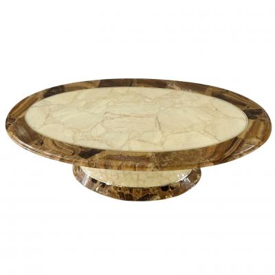 Arturo Pani Onyx Coffee Table for Muller of Mexico 1970