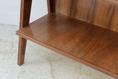 Arturo Reverso Italian Modern Walnut Birch and Mahogany Cabinet or Bookcase Arturo Reverso