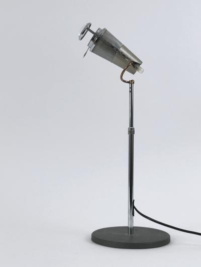 Arturo Silva Rare Arturo Silva Light Projector or Table Lamp Galileo Sistema for Antonangeli