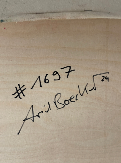 Arvid Boecker 1697 Abstract painting 2024