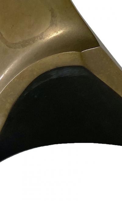Ascending Form Abstract Bronze Sculpture