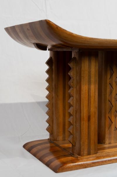 Ashanti Carved Assemblage Stool