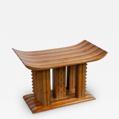 Ashanti Carved Assemblage Stool