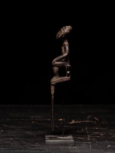Ashanti Comb representing Female sitting Figure Ghana