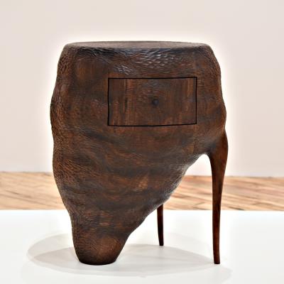 Ashley Joseph Martin Hand Carved Side Table