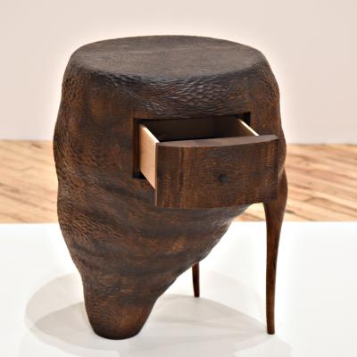 Ashley Joseph Martin Hand Carved Side Table