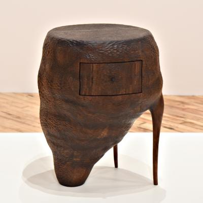 Ashley Joseph Martin Hand Carved Side Table