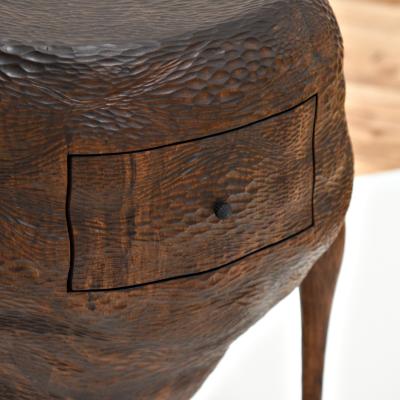 Ashley Joseph Martin Hand Carved Side Table