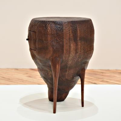 Ashley Joseph Martin Hand Carved Side Table