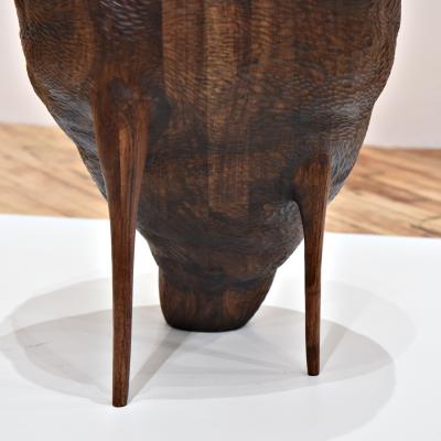 Ashley Joseph Martin Hand Carved Side Table