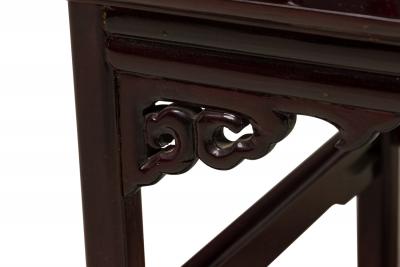 Asian Chinese Ming Style c 1970s Rosewood Armchair