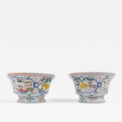 Asian Glazed Earthenware Jardinieres