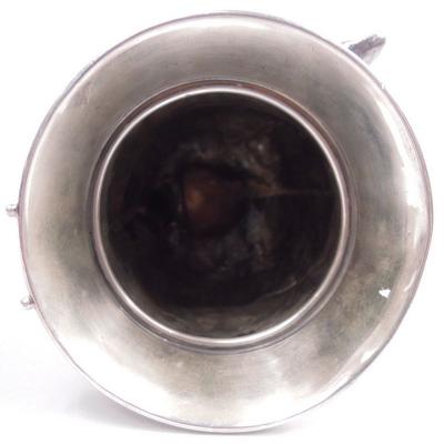 Asprey Traditional English Sterling Silver Fox Stirrup Cup 1959