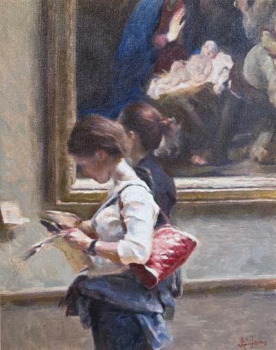 At The Louvre Shang Ding 1954 