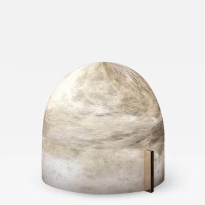 Atelier Alain Ellouz Alabaster Mona Table Light by Atelier Alain Ellouz